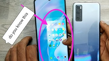 How to Set One Hand Mode in VIVO V20 SE|VIVO V20| One-Handed Mode| Settings| Enable one-handed mode