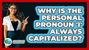 Why Is The Personal Pronoun 