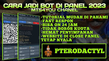 CARA RUN BOT WHATSAPP DI PANEL ANTI GAGAL 100%