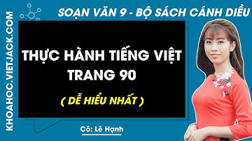 Soạn bài Thực hành tiếng Việt trang 90, 91 | Ngữ văn 9 - Cánh diều (DỄ HIỂU NHẤT)