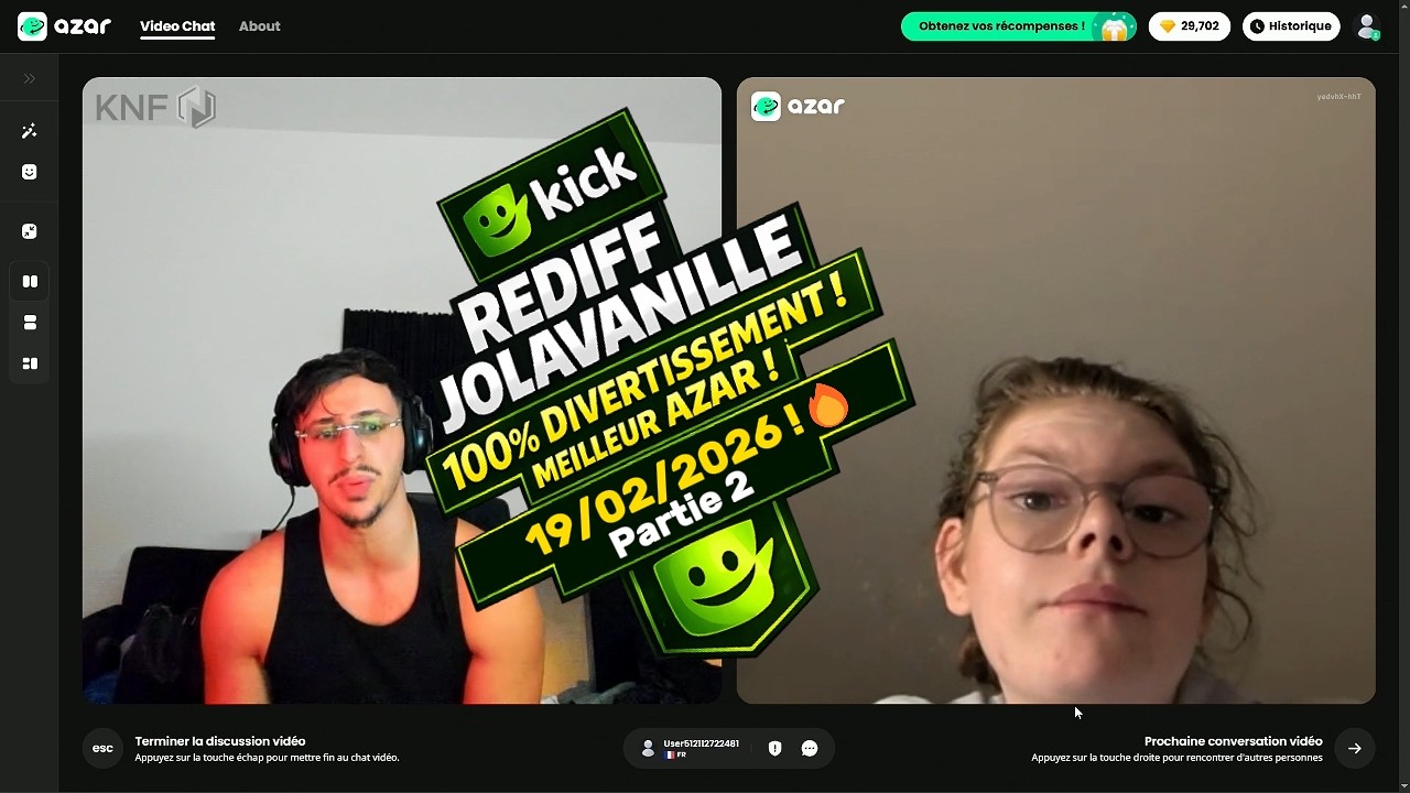 JOLAVANILLE TOMBE SUR LA RENCONTRE LA PLUS FOLLE SUR AZAR… (REGARDEZ JUSQU’À LA FIN 😱)