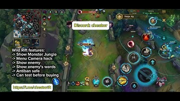 Wild Rift lol map H.A.C.K for ios/android works all servers