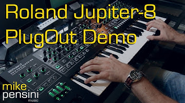 Roland Jupiter-8 PlugOut for System-8 Demo by Mike Pensini