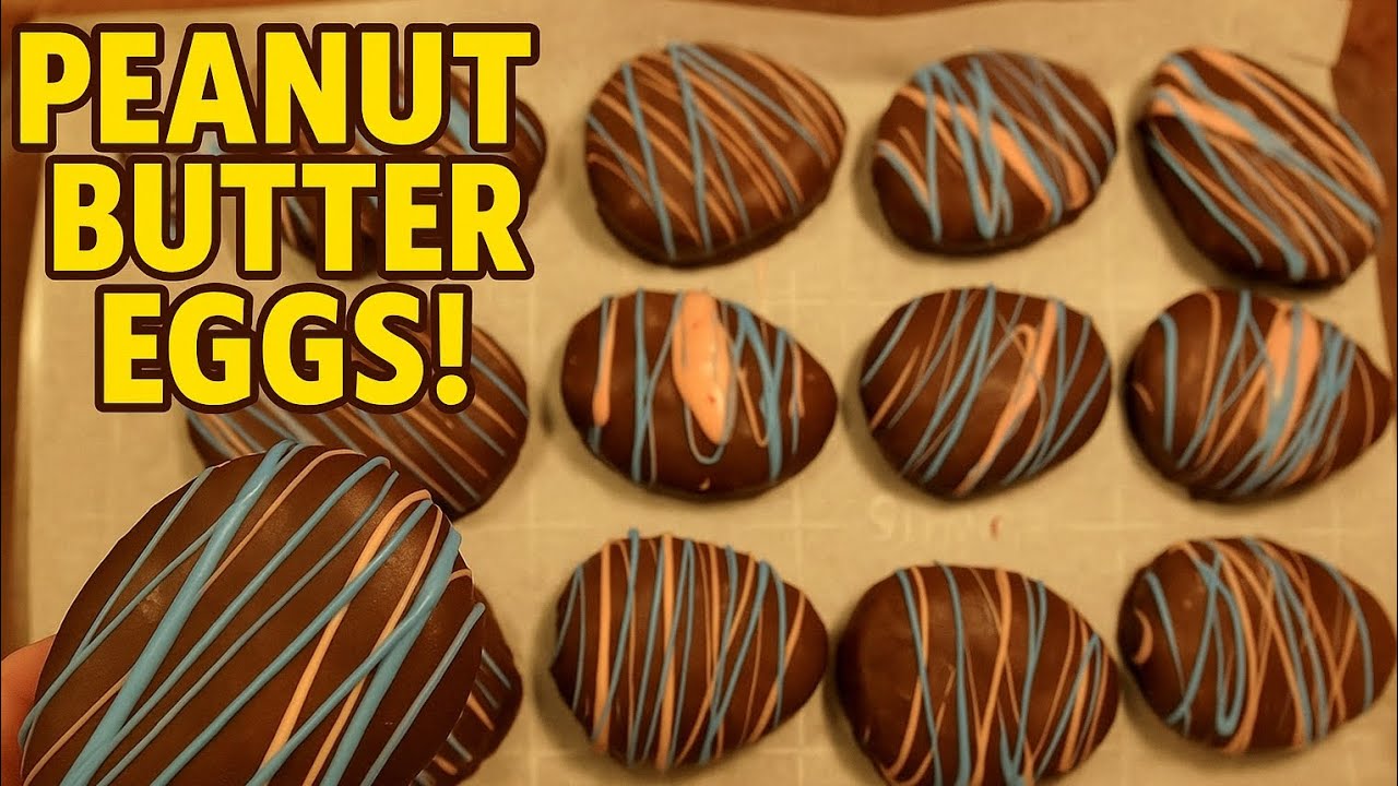 How to Make Homemade Peanut Butter and Chocolate Easter Eggs | Easy Easter Treats Recipe