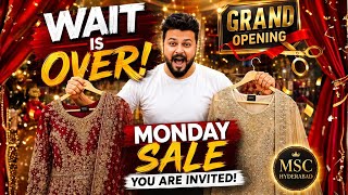 MSC Hyderabad GRAND OPENING 🎉 Biggest Ladies Designer Dress Sale Ever