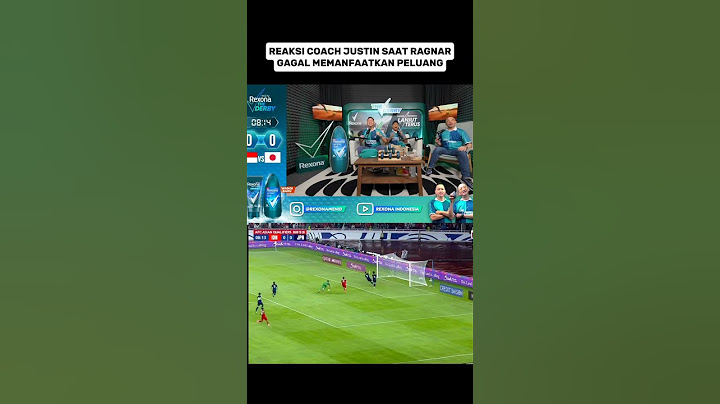 Reaksi Coach Justin Saat Ragnar gagal memanfaatkan peluang #fyp #timnas #shorts