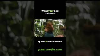Spanish/English Subtitles Chipettes - Bad Romance