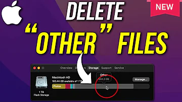 How To Delete 'Other' Files From Mac