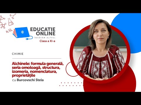 Chimie, clasa a XI-a, Alchinele: formula generală, seria omoloagă, structura, izomeria...