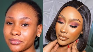 MAKEUP TRANSFORMATION FT LAYEFA LUXURY HAIR screenshot 2