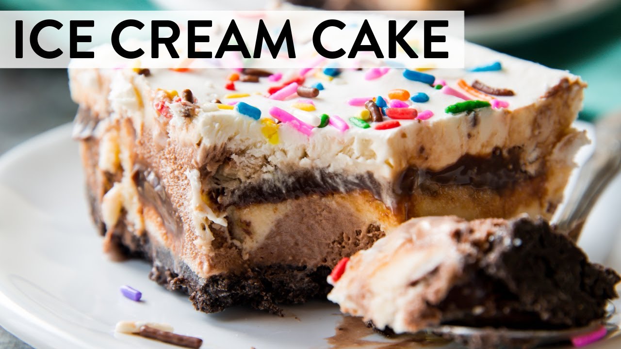 Easy 5 Layer Ice Cream Cake | Sally's Baking Recipes - YouTube