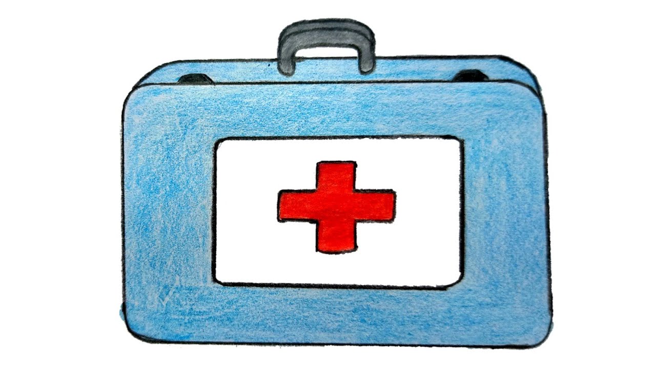 How To Draw A First Aid Kit Step By Step Don t miss out | howtodrawline2