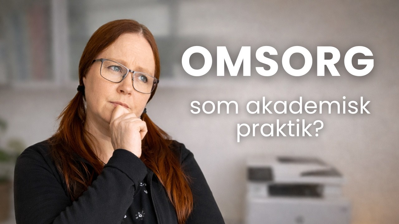 Omsorg i handledning och undervisning – ett professionellt förhål