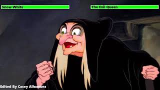 Snow White And The Seven Dwarfs 1937 Final Battle With Healthbars