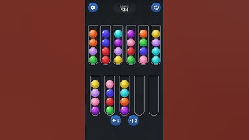 Ball Sort by Infinite Joy: Levels 134, 135