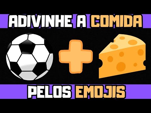 Você consegue adivinhar o que é isso? vamos adivinhar as comidas pelos