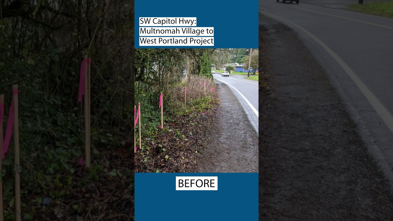 SW Capitol Hwy: Multnomah Village to West Portland Project