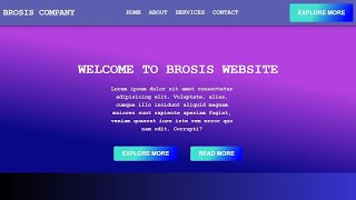 #1 - The Basic Website | HTML CSS 10 Practice Projects for Beginners | 2023  || Ms. Web Developer👩‍💻
