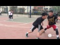 China street ball star iso campus tour dribble shoted by iphone 5s dribblelife