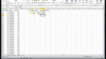 Preparing and mapping data from a text file with ArcMap 10.2