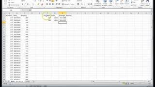 Preparing and mapping data from a text file with ArcMap 10.2