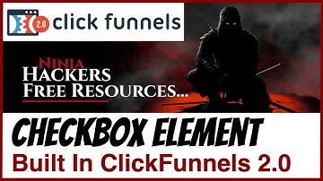 Boost Your Funnels: Add Checkbox Elements in ClickFunnels 2.0