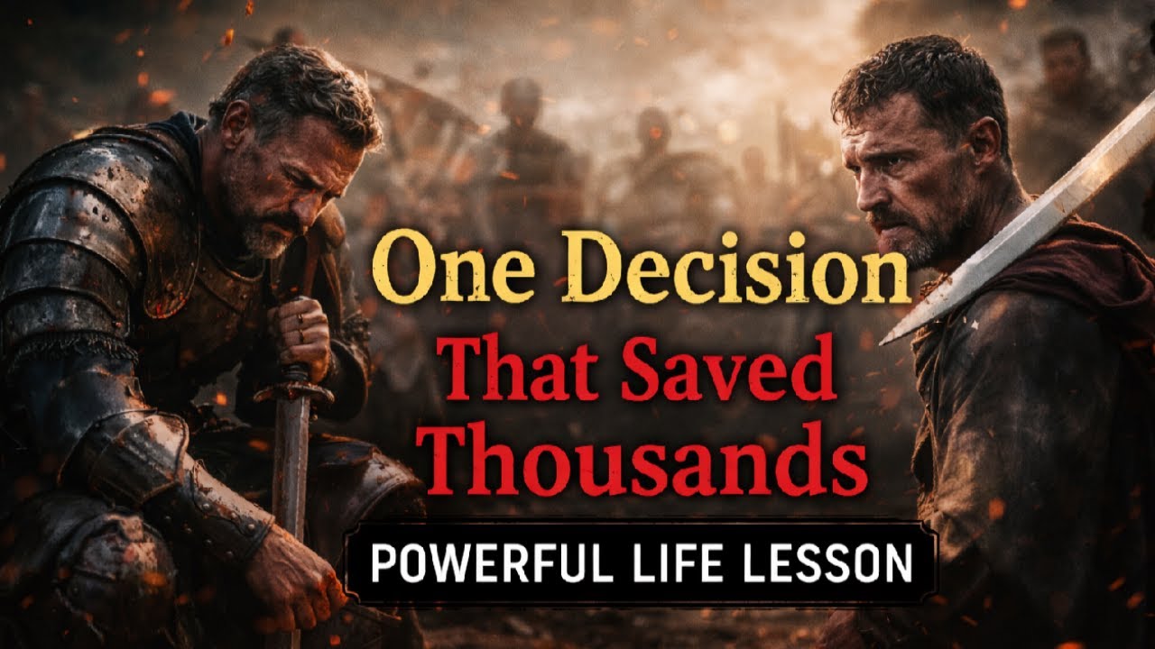 One Decision That Saved Thousands | A Powerful Historical Life Lesson