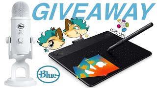 WACOM INTUOS + BLUE YETI | CK9C Holiday Giveaway! by [CK9C] ChaoticCanineCulture 18,271 views 6 years ago 5 minutes, 42 seconds