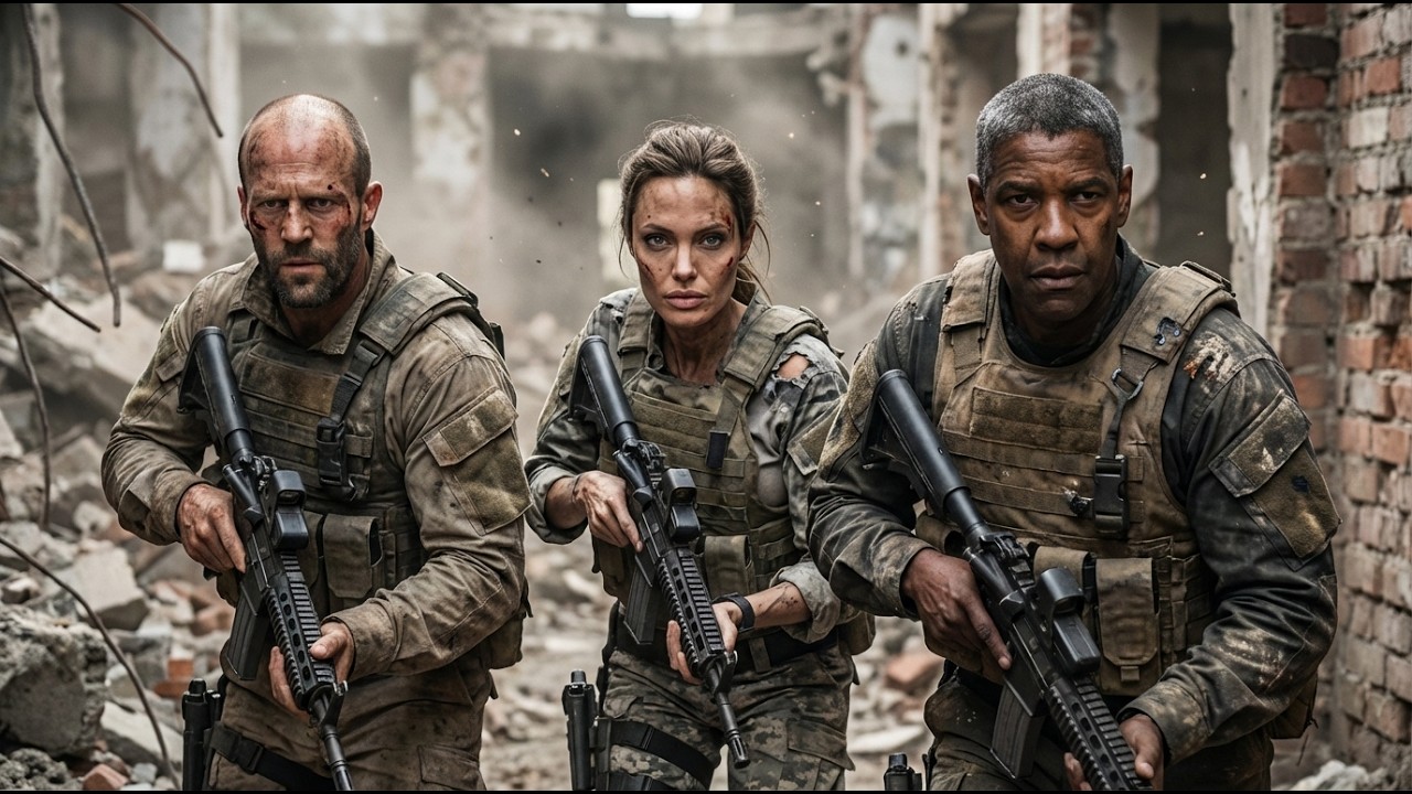 Jason Statham vs Angelina Jolie vs Denzel washington | Blockbuster Movie 2026 | #actionmovies mjnh