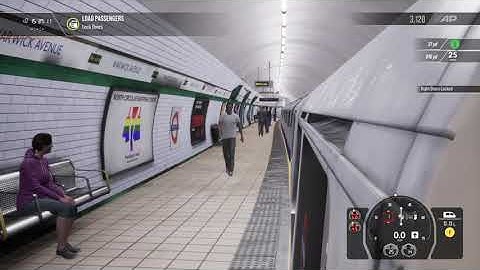 TRAIN SIM WORLD 2 - SCENARIOS - TRAVELLING THE TUBE - FIRST LOOK - DRIVER MODE - PS4