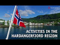 Activities in the Hardangerfjord region