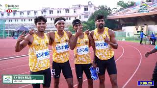 Men's 4x400m relay final - 64th National Open Athletics Championships 2025