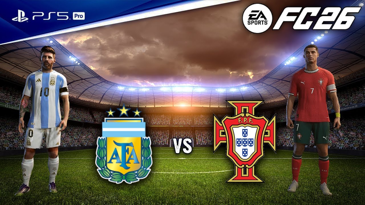 EA Sports FC 26 | Argentina vs Portugal  – Full Match Gameplay [PS5™ Pro 4K60]