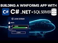Building a 3-Tier WinForms App with C# .NET & SQL Server | Backend-Focused Project
