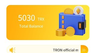 Blogger Guaranteed Mining Platform | Register to get 5000TRX for free | Daily withdrawal 5%-10% | screenshot 5