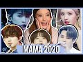 MAMA 2020 PERFORMANCE REACTION PART 2: IZ*ONE, NCT, TXT, SEVENTEEN, ENHYPEN, BTS | Lexie Marie