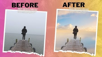 How to Change Overcast Photos into Awesome in Photoshop -  Sky Easily & Quickly |Shabi Graphics
