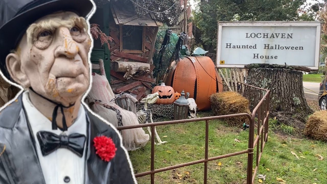 2021 Lochaven Haunted Halloween House TOUR (All DIY Decor) YouTube