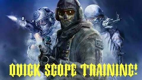 MW3 Quick Scope Training #3