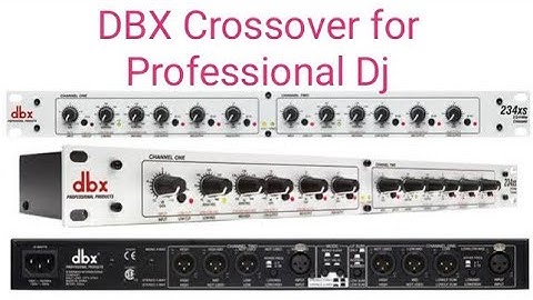 #DBX Crossover #Dbx 234XS Crossover Full Review#Crossover Settings#Manual crossover DBX