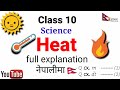 Heat | Class 10 | Science | Chapter 4 in Nepali explanation with animated video | By Bhuwan Guragain
