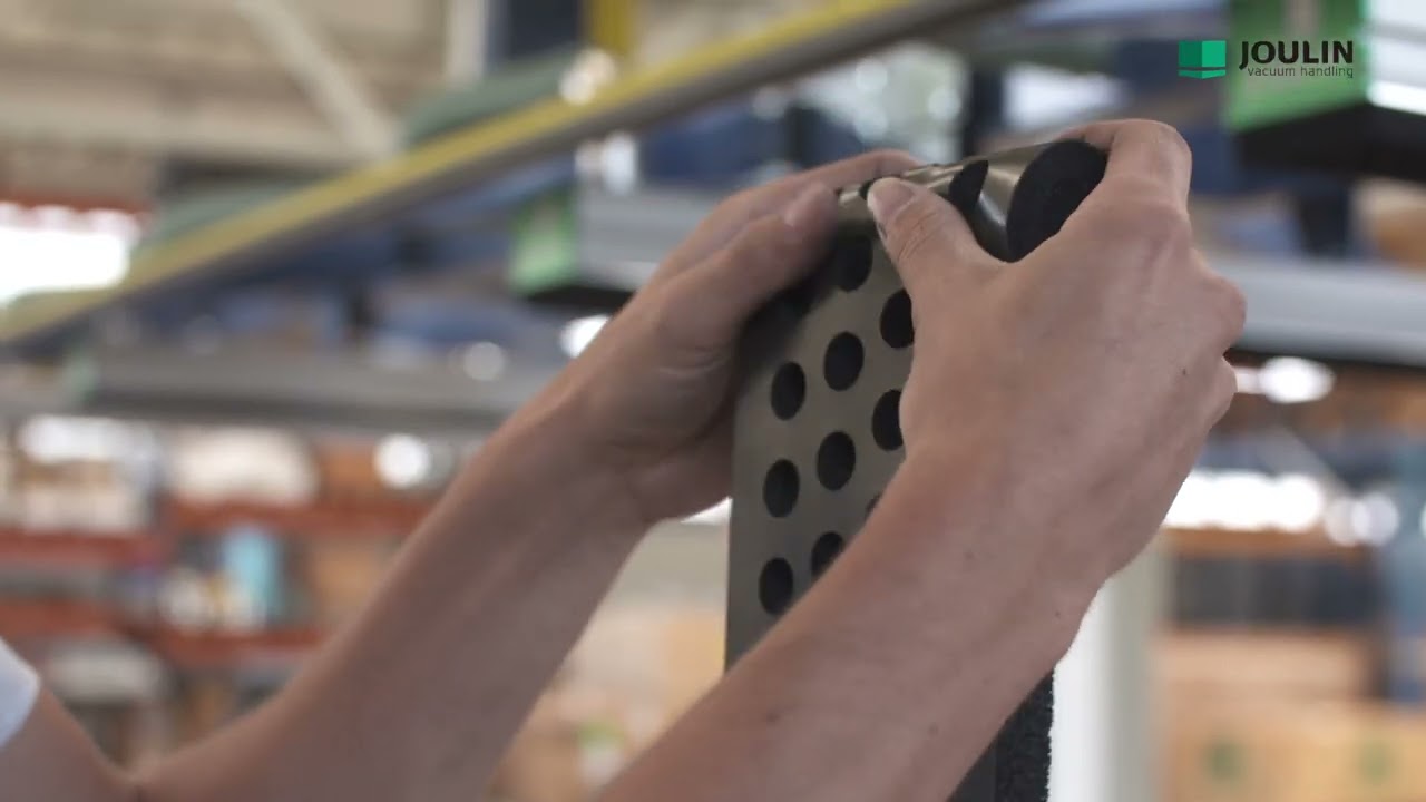Joulin Patented Foam Gripping System