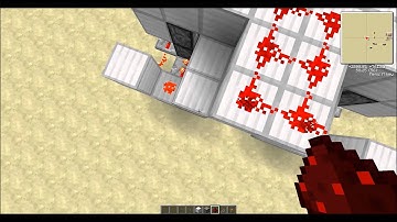 minecraft Tutorial: 2x2 piston door 1.5.2