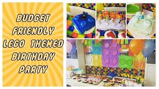 Budget Friendly Lego Themed Birthday Party