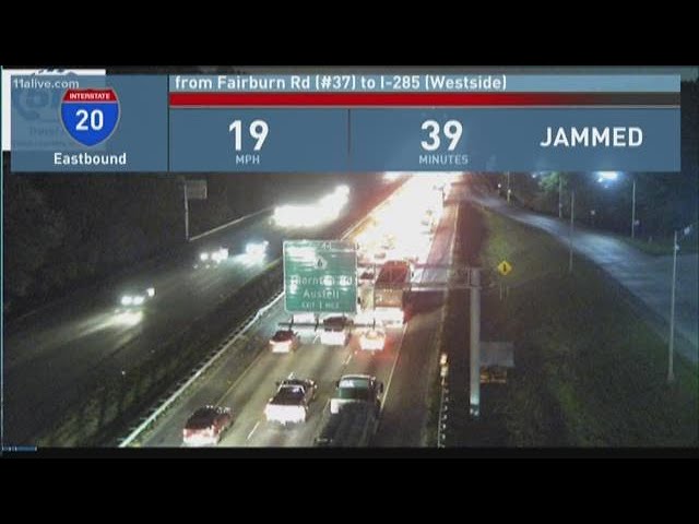 Red Alert: I-20 Eastbound at Thornton Road