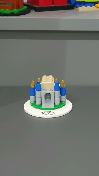 lego disney 100 mini disney castle. #lego #legodisney #disneycastle