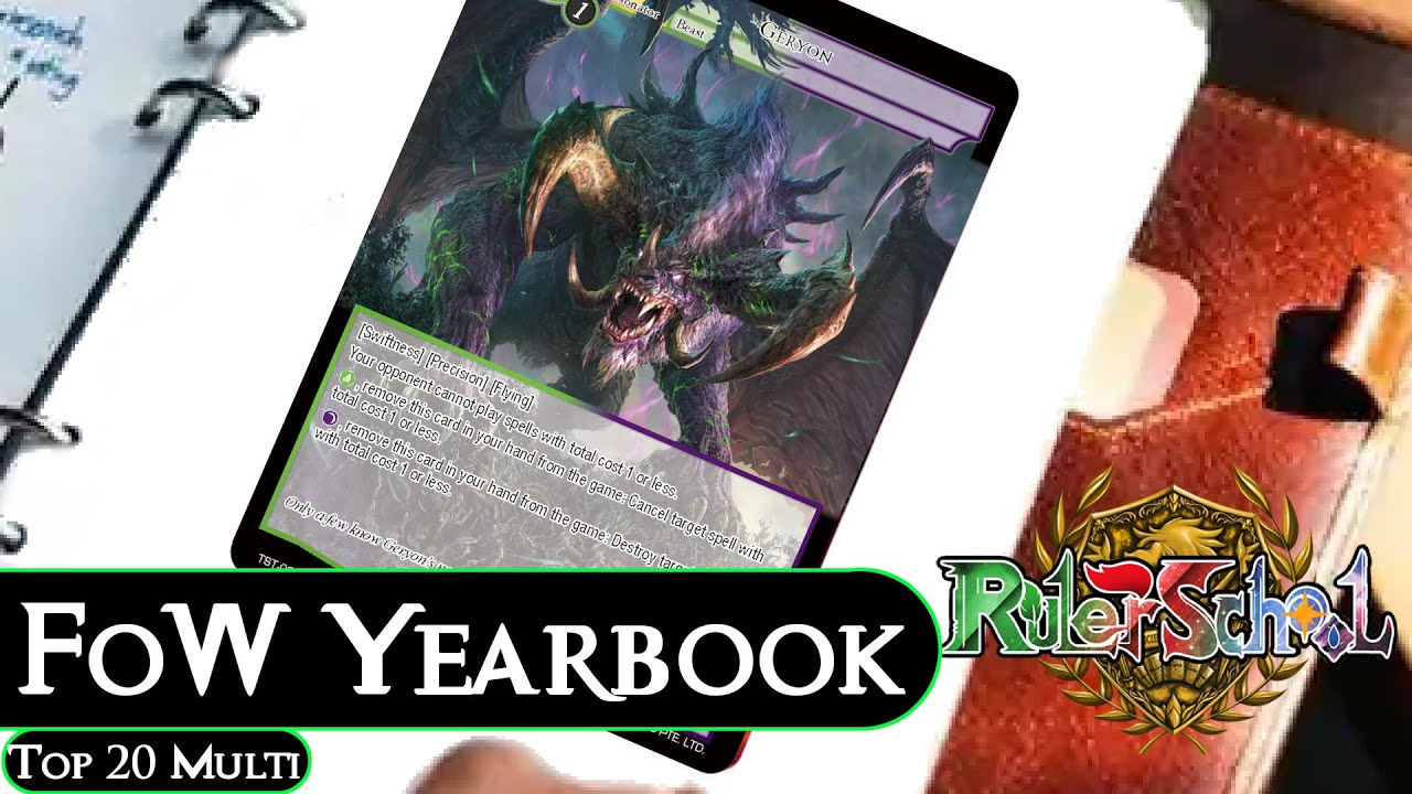 The Top 20 Multi-Attribute Cards - The Force of Will (TCG) Yearbook