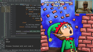 Advent of Code 2023 (Python) - day 22