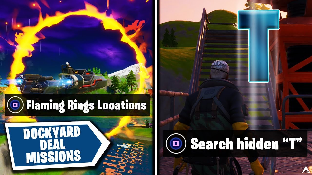 All DOCKYARD DEAL MISSIONS and REWARDS on Fortnite Chapter 2 Season 1...