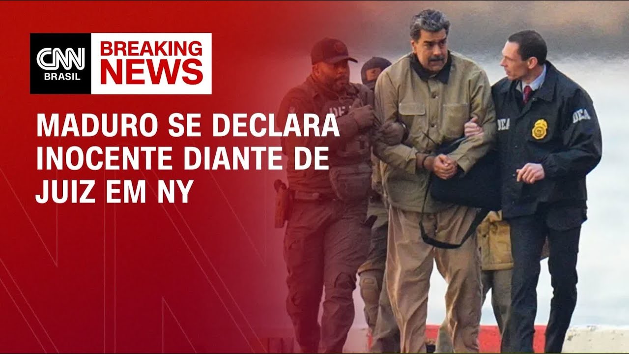 Nicolás Maduro diz ser inocente diante de juiz em Nova York | BASTIDORES CNN